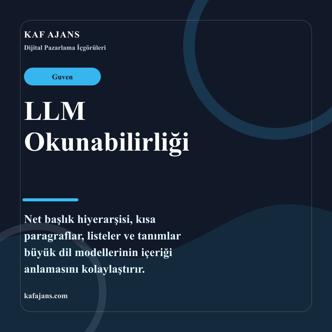 LLM Okunabilirliği
