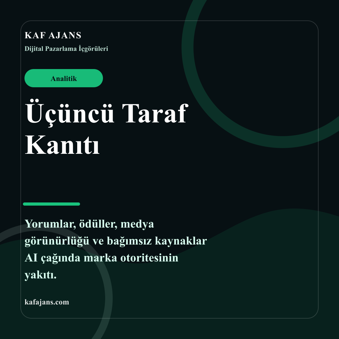 Üçüncü Taraf Kanıtı