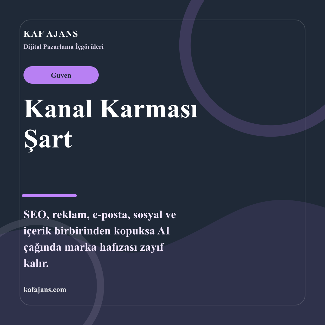 Kanal Karması Şart