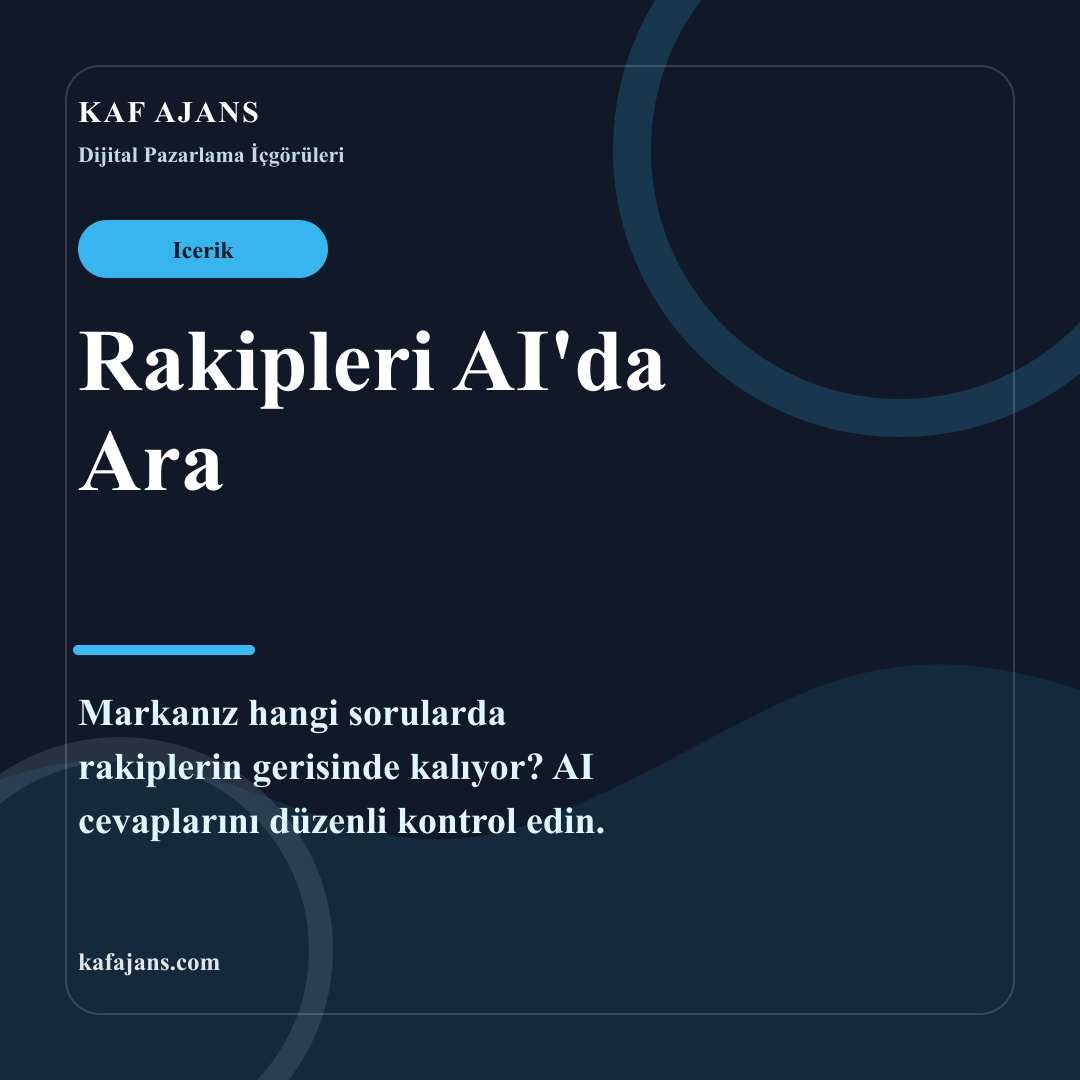 Rakipleri AI'da Ara
